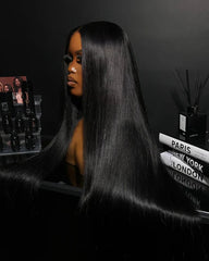 Eliza | Max Volume Edition | SDD Straight Human Hair HD Lace Glueless Wig