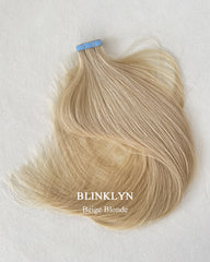 Beige Blonde Tape ins Human Hair Extensions
