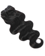 Wavy Clip ins Clip ins Human Hair Extensions
