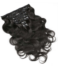 Wavy Clip ins Clip ins Human Hair Extensions