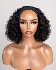 Rayna | Soft Bouncy Curl Human Hair Headband Wig