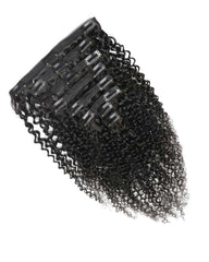 Curly Hair Clip ins Human Hair Extensions