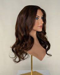 Caramel Brown Premium European Hair Lace Top Wig