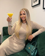 Sydney | Vanilla Blonde Straight Hair Balayage Lace Wig