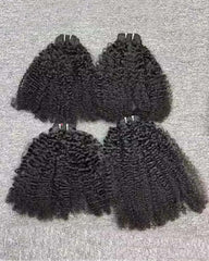 Kinky Curly Virgin Hair Super Double Drawn SDD Bundles