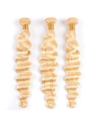 Loose Deep Wave Blonde #613 Hair Bundles