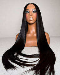 Sherry | Perruque sur mesure (3/4/5 paquets) Cheveux lisses Perruque HD sans colle
