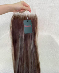 Matching Closure & Frontal HD Lace Balayage Raw Hair Extensions