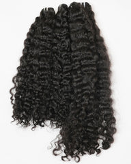 Mèches de cheveux naturels bouclés de Birmanie
