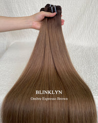 Ombre Espresso Brown Raw Hair Bundle