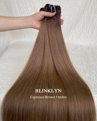 Espresso Brown Ombre Raw Hair Bundle
