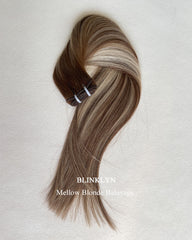 Latte Brown Balayage Raw Hair Bundle