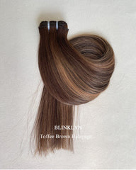 Champagne Blonde Balayage Raw Hair Bundle