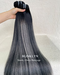 Smoky Ebony Balayage Raw Hair Bundle