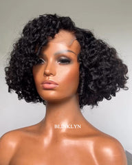 Tina | HD Closure Burmese Curly Glueless Bob Wig