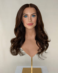 Caramel Brown Premium European Hair Lace Top Wig
