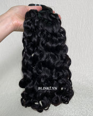 Faisceaux de Cheveux Vierges SDD Super Double Drawn Caribbean Curl