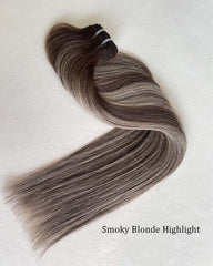 Blonde & Brown Pre-Colored Raw Hair Bundles