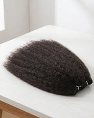 Kinky Straight Virgin Hair Super Double Drawn SDD Bundles