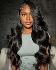 Kendra‌ | Body Wave Transparent Lace Frontal & Closure Glueless Wig