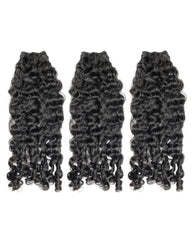 Tissage Brésilien Bouclé Vierge de Cheveux Humains de Qualité Supérieure