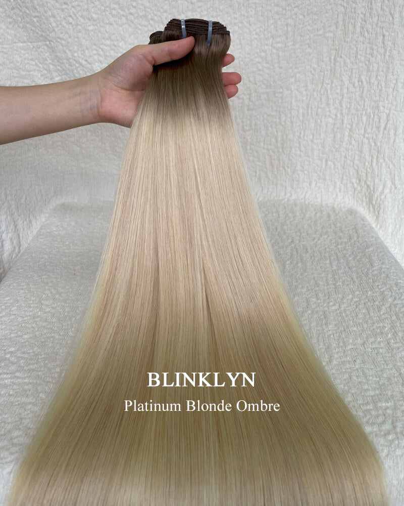 Platinum Blonde Ombre Raw Hair Bundle