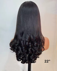 Tanya | Perruque sans colle SDD Bouncy Tips HD Lace Frontal &amp; Closure