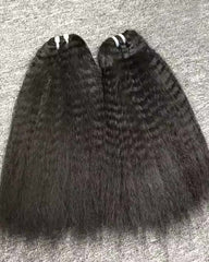 Top Quality Kinky Straight Virgin Human Hair Bundles
