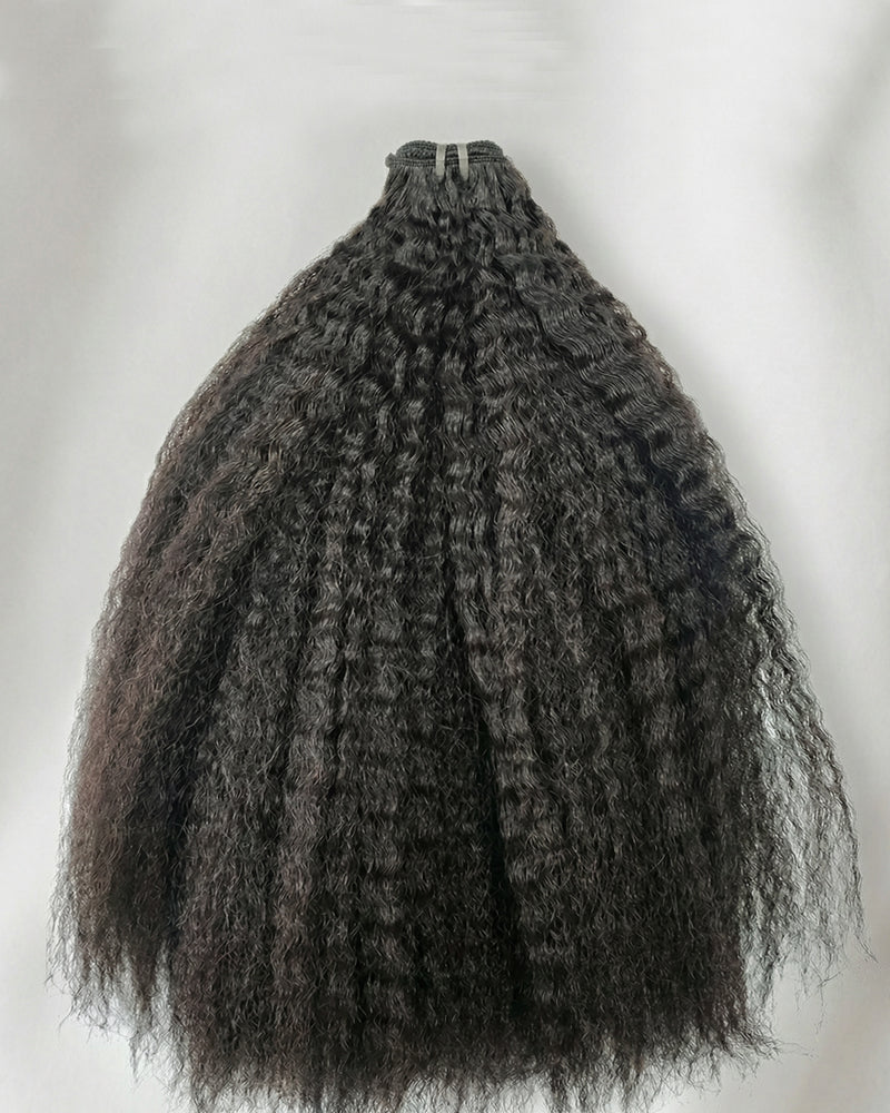 Kinky Straight Authentic Raw Hair Bundles