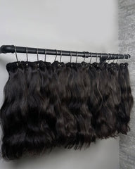 Extensions de cheveux naturels ondulés et authentiques