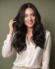 Natural Black Premium European Hair Lace Top Wig
