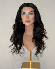 Natural Black Premium European Hair Lace Top Wig