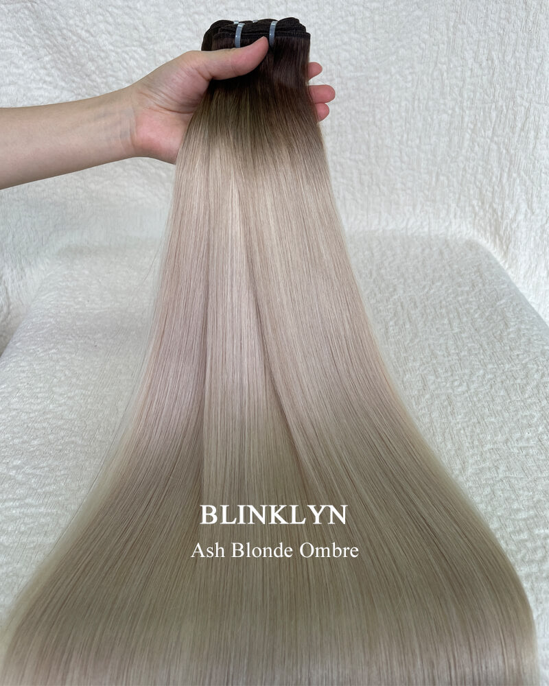 Ash Blonde Ombre Raw Hair Bundle