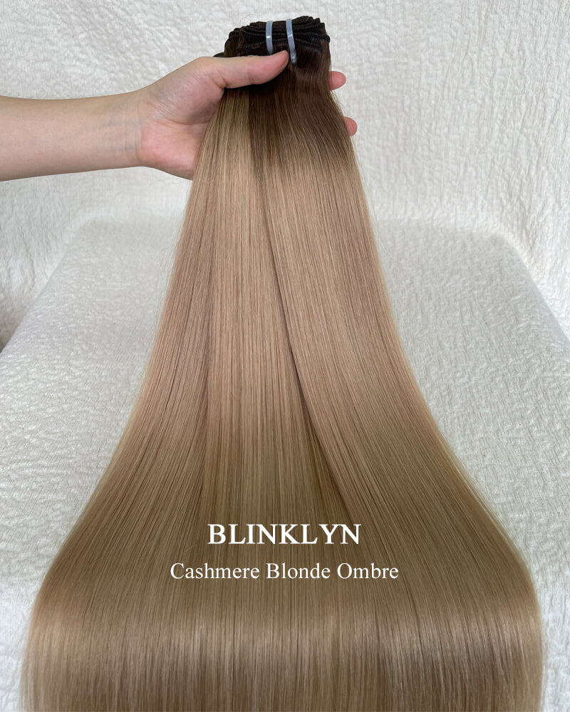 Cashmere Blonde Ombre Raw Hair Bundle