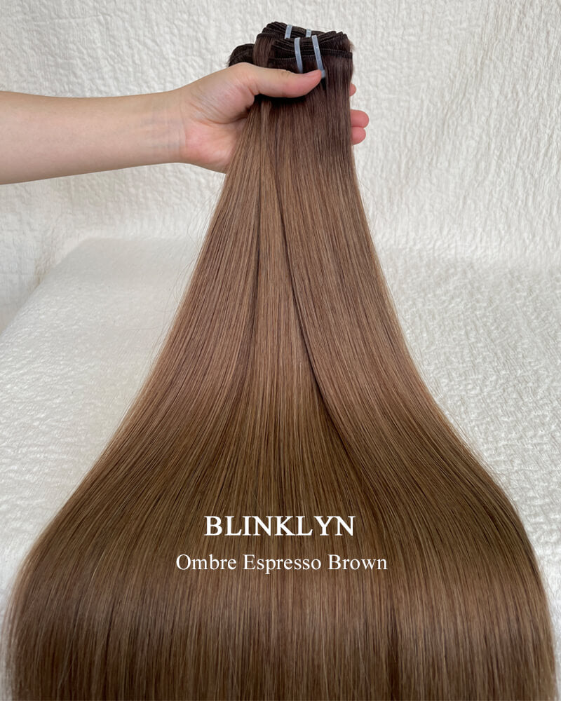 Ombre Espresso Brown Raw Hair Bundle