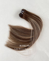 Toffee Brown Balayage Raw Hair Bundle