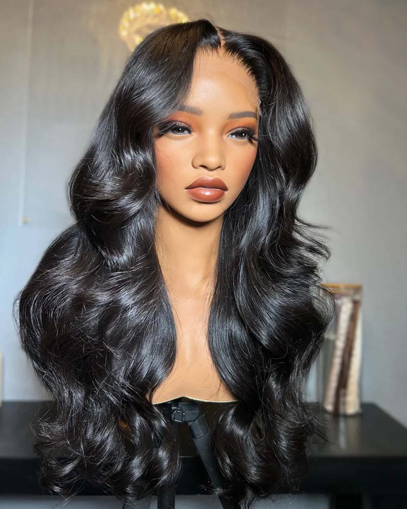 Christina | Perruque SDD Body Wave à couches épaisses sans colle