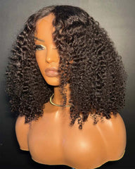Perruque Khloe | SDD Kinky Curly HD Lace Front &amp; Closure sans colle