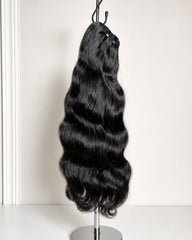 Extensions de cheveux naturels ondulés et authentiques