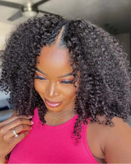 Klanna | Perruque en V ou en U avec des cheveux naturels bouclés et crépus