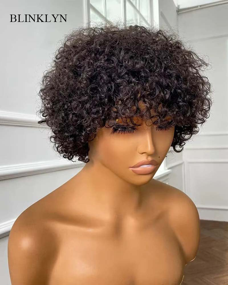 Willow | Short Afro Kinky Curly Pixie Wig (No Lace)