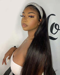 Lucia | Perruque bandeau de cheveux lisses soyeux RAW HAIR