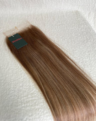 Matching Closure & Frontal HD Lace Balayage Raw Hair Extensions