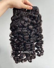 Burmese Curly Virgin Hair Super Double Drawn SDD Bundles