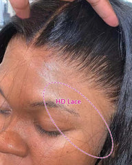 Perruque Khloe | SDD Kinky Curly HD Lace Front &amp; Closure sans colle